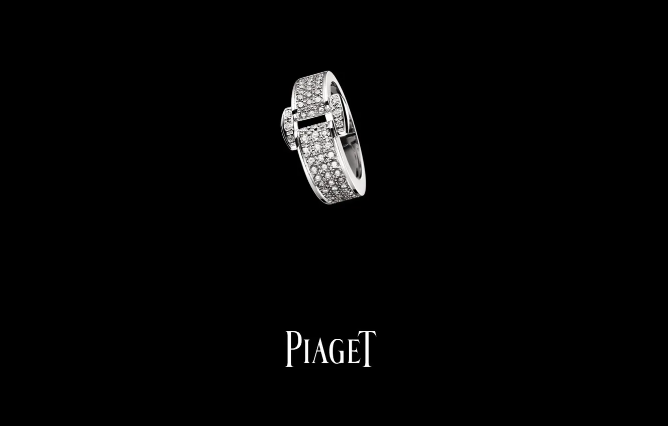Photo wallpaper decoration, ring, diamond, Piaget