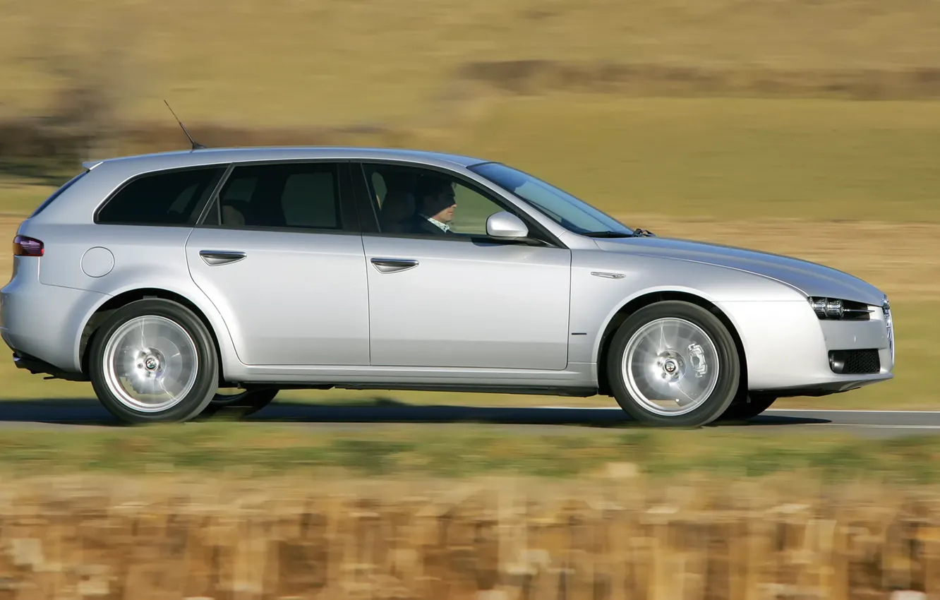 Photo wallpaper Alfa Romeo, Silver, Alfa Romeo Wallpaper, Alfa Sportwagon, Sportwagon, Alfa Romeo 159 Wallpaper, Alfa Romeo …