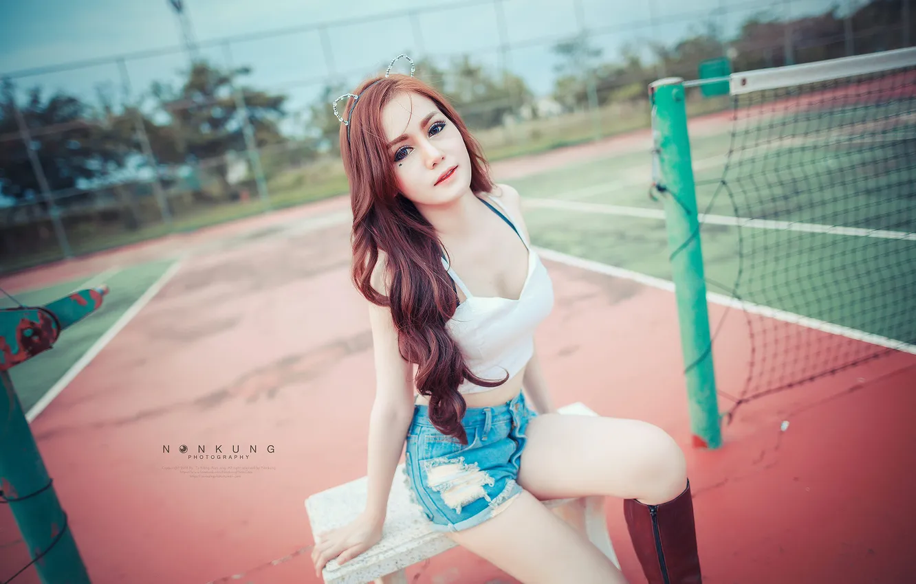 Photo wallpaper China, wallpaper, girl, sexy, woman, model, asian, cute