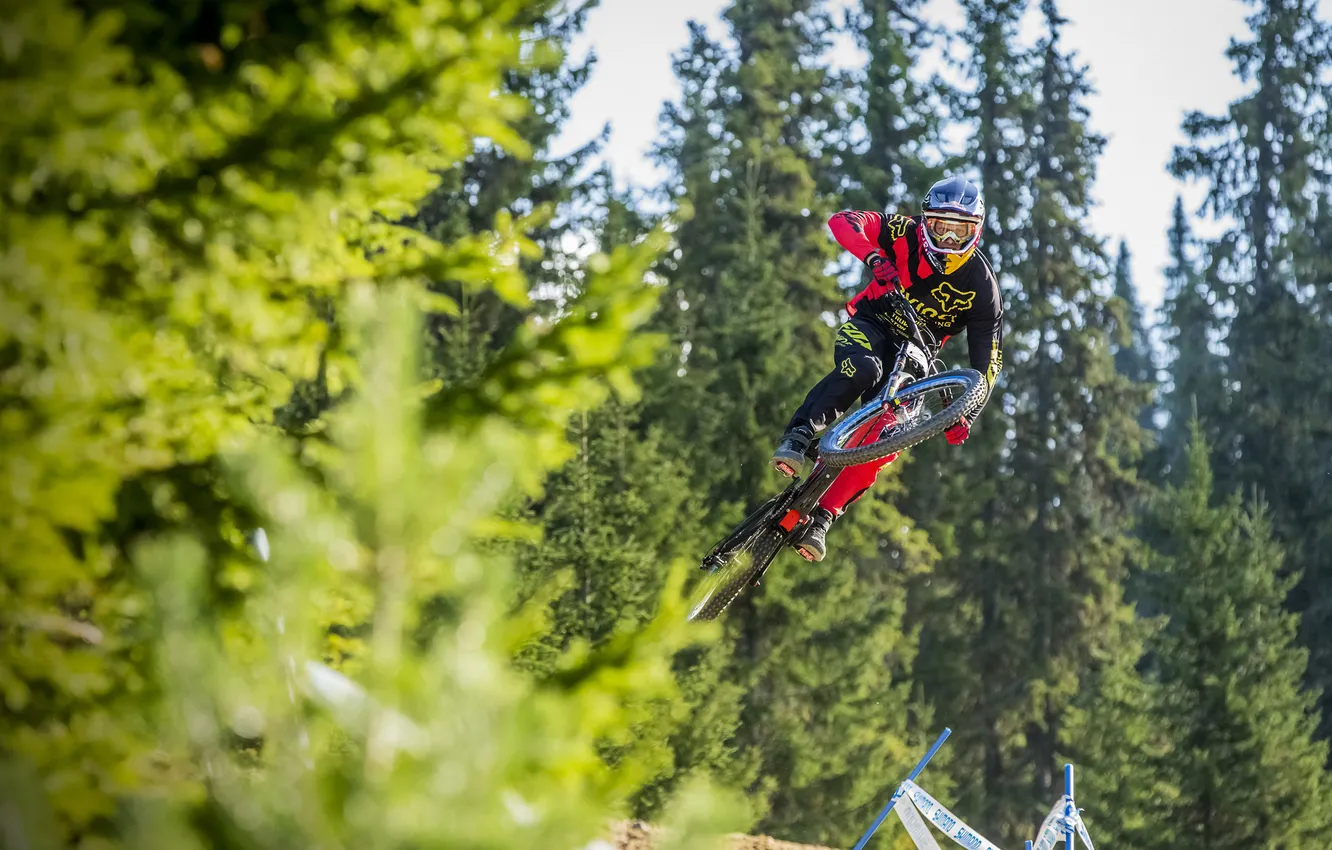 Photo wallpaper bike, race, sport