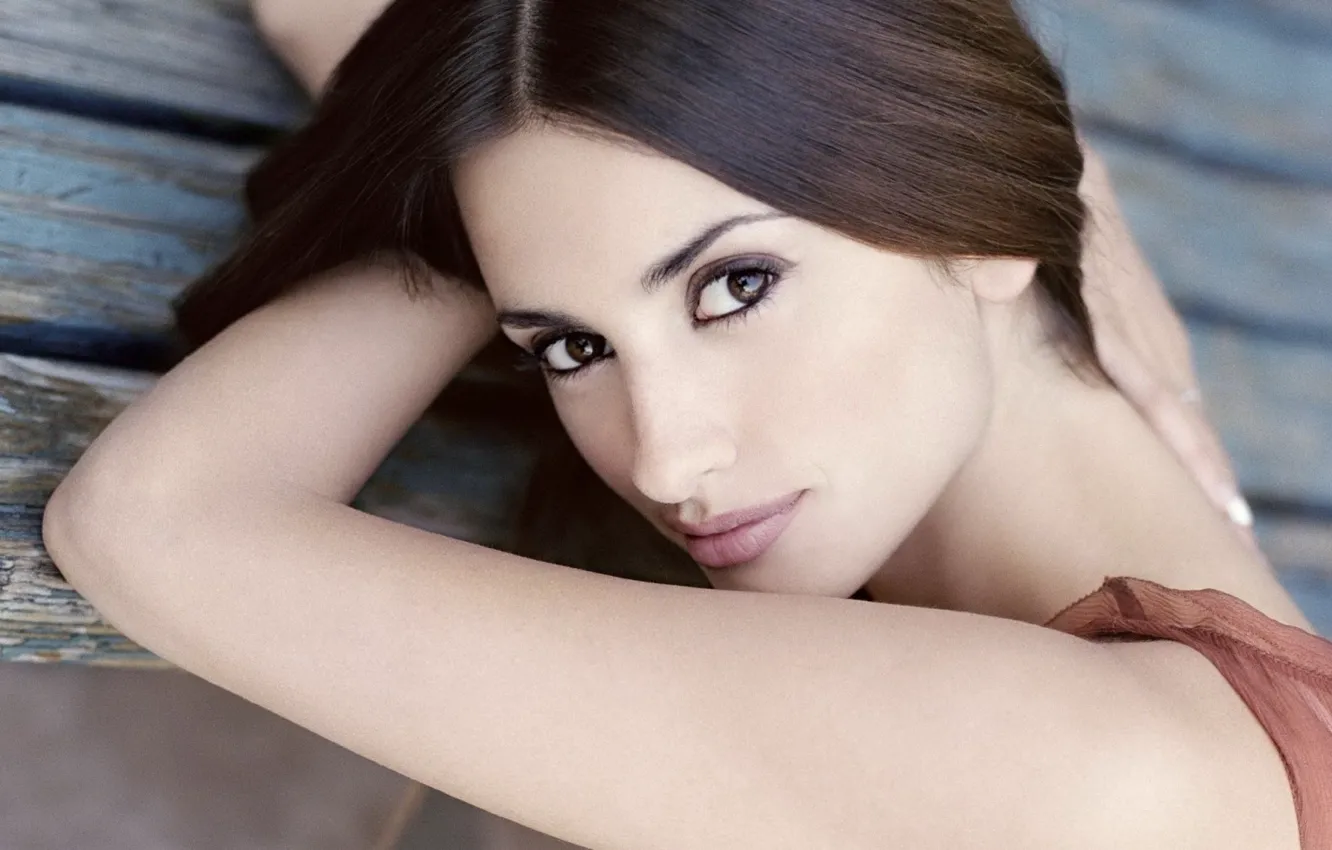 Photo wallpaper model, Penelope Cruz, Spanish actress
