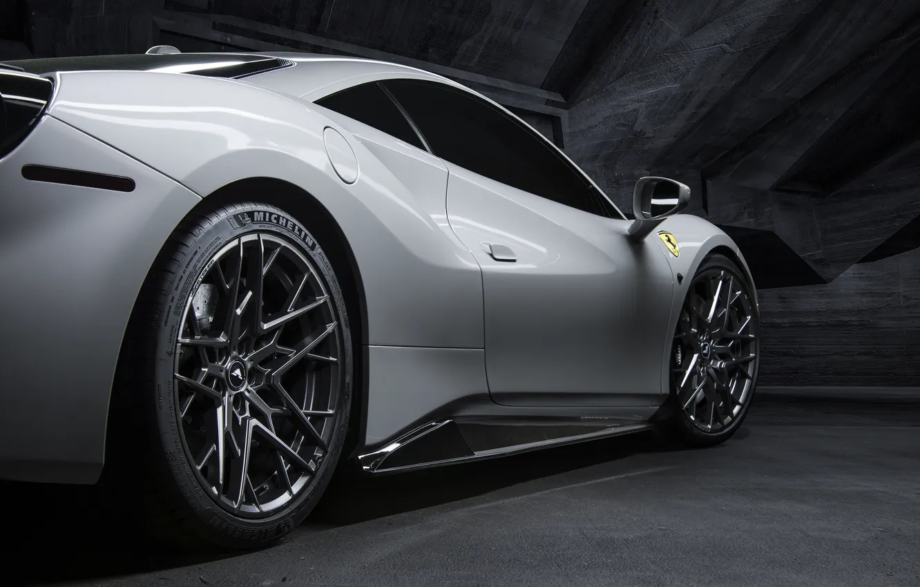 Photo wallpaper Ferrari, 488, Vorsteiner Ferrari 488 Diavolo Aero Program