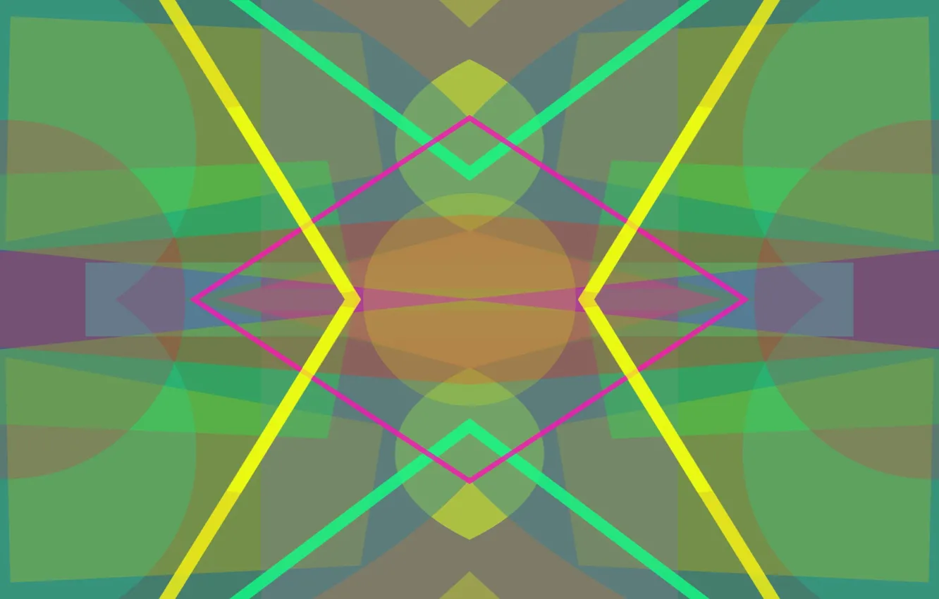 Photo wallpaper abstract, figure, overlay