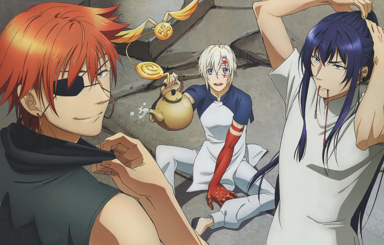 Photo wallpaper anime, kettle, guys, D. Gray-man