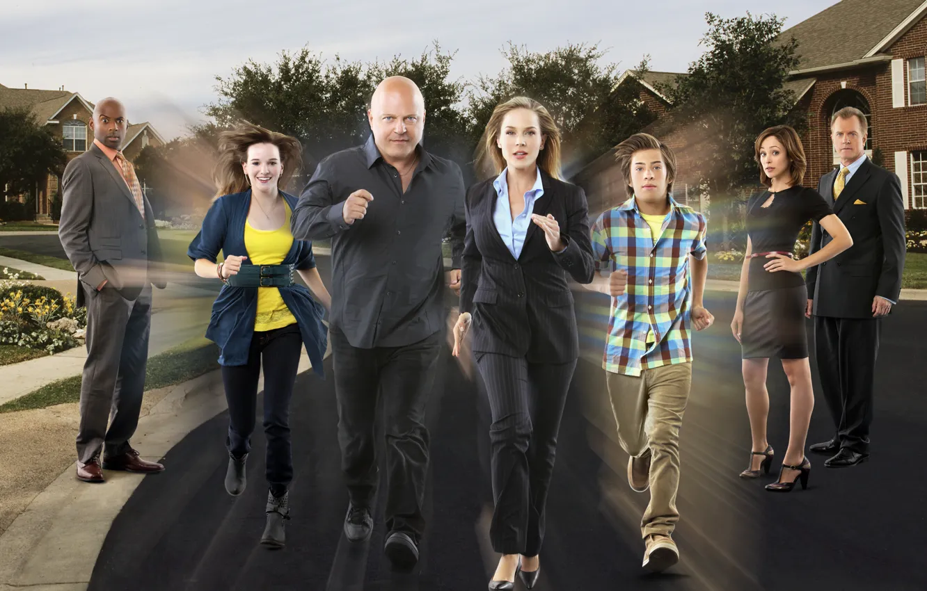 Photo wallpaper the film, running, actor, the series, No Ordinary Family, An unusual family