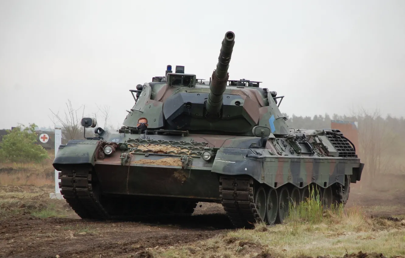 Photo wallpaper Germany, tank, armor, Leopard 1