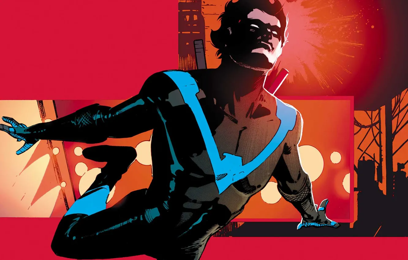 Photo wallpaper Robin, DC comics, Dick Grayson, Nightwing
