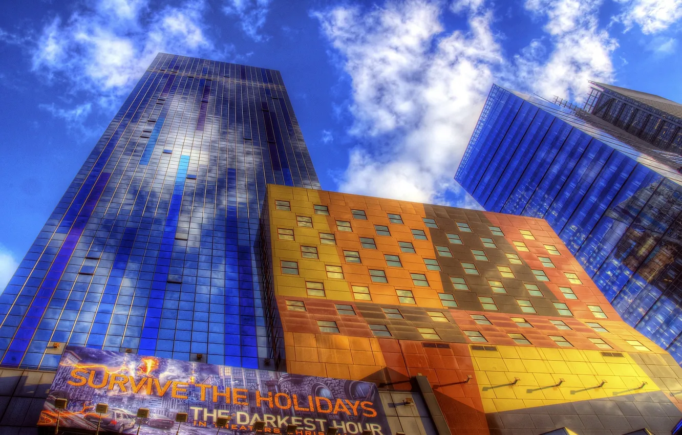 Photo wallpaper New York, USA, NYC, New York City, Times Square, 8th and 44th