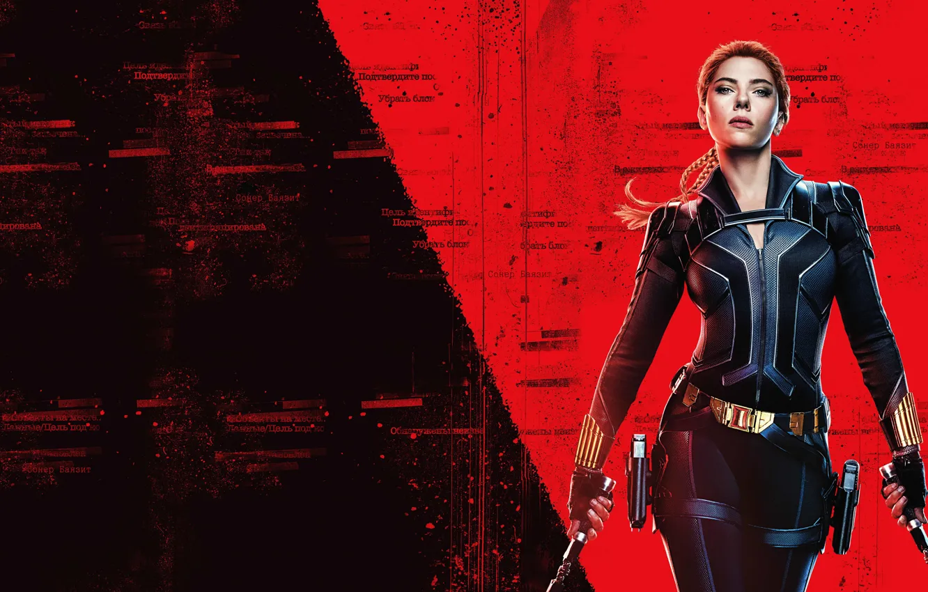 Photo wallpaper Scarlett Johansson, Marvel, movie, Black Widow