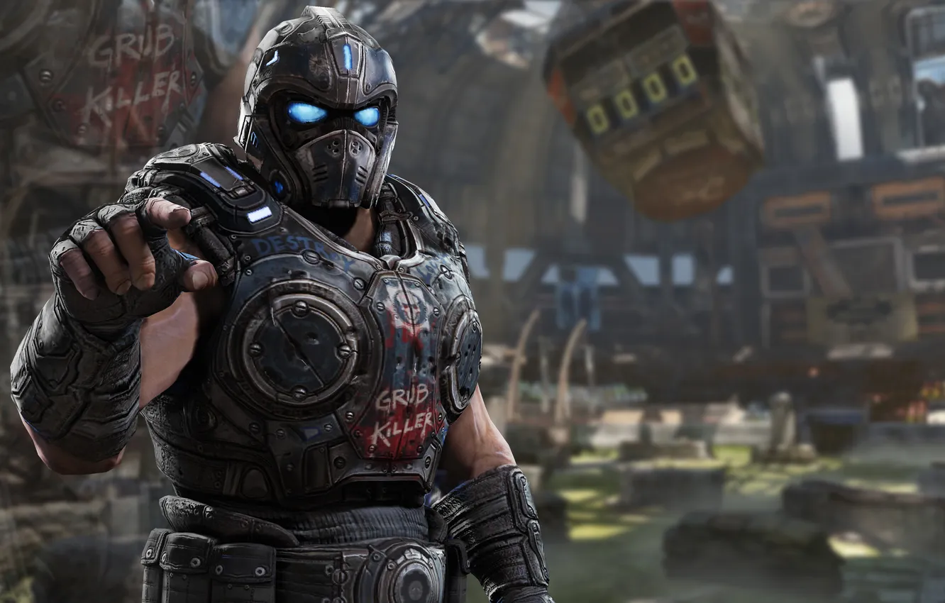 Photo wallpaper Microsoft, Gears of War 3, Xbox 360, shooter, Epic Games