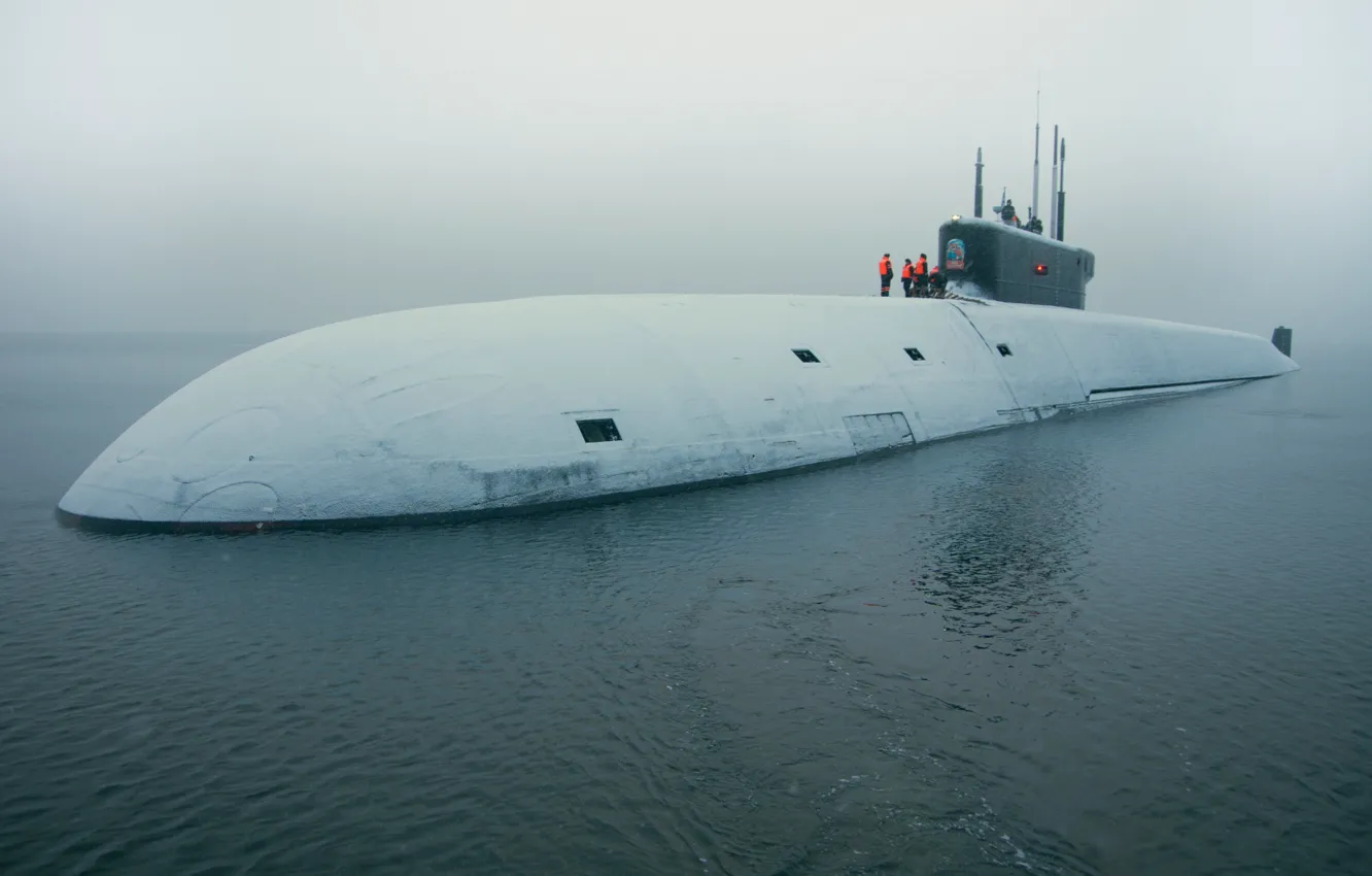 Photo wallpaper boat, underwater, atomic, Prince Vladimir