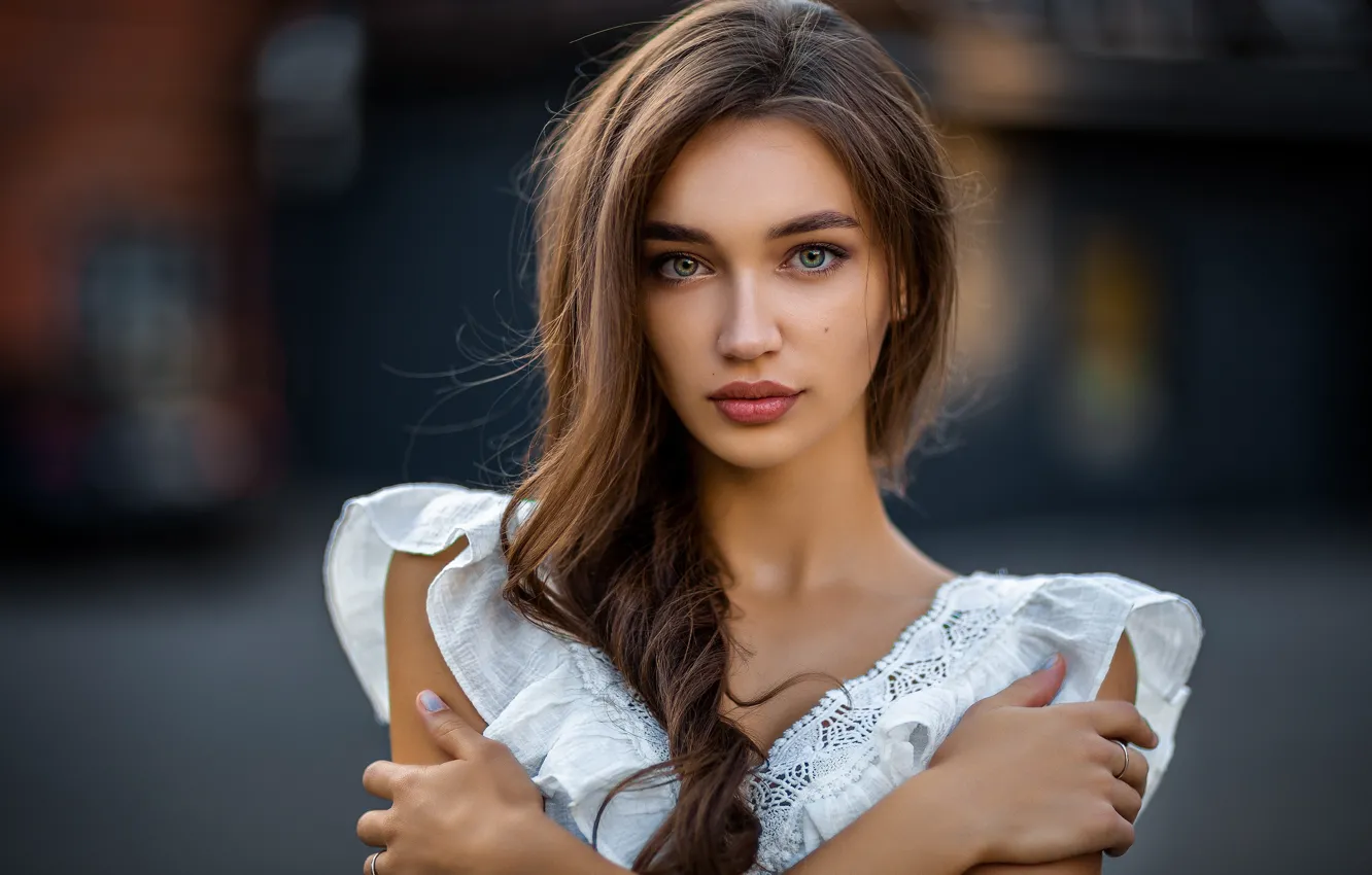 Photo wallpaper girl, Stas Khachatryan, Polina Vasileva