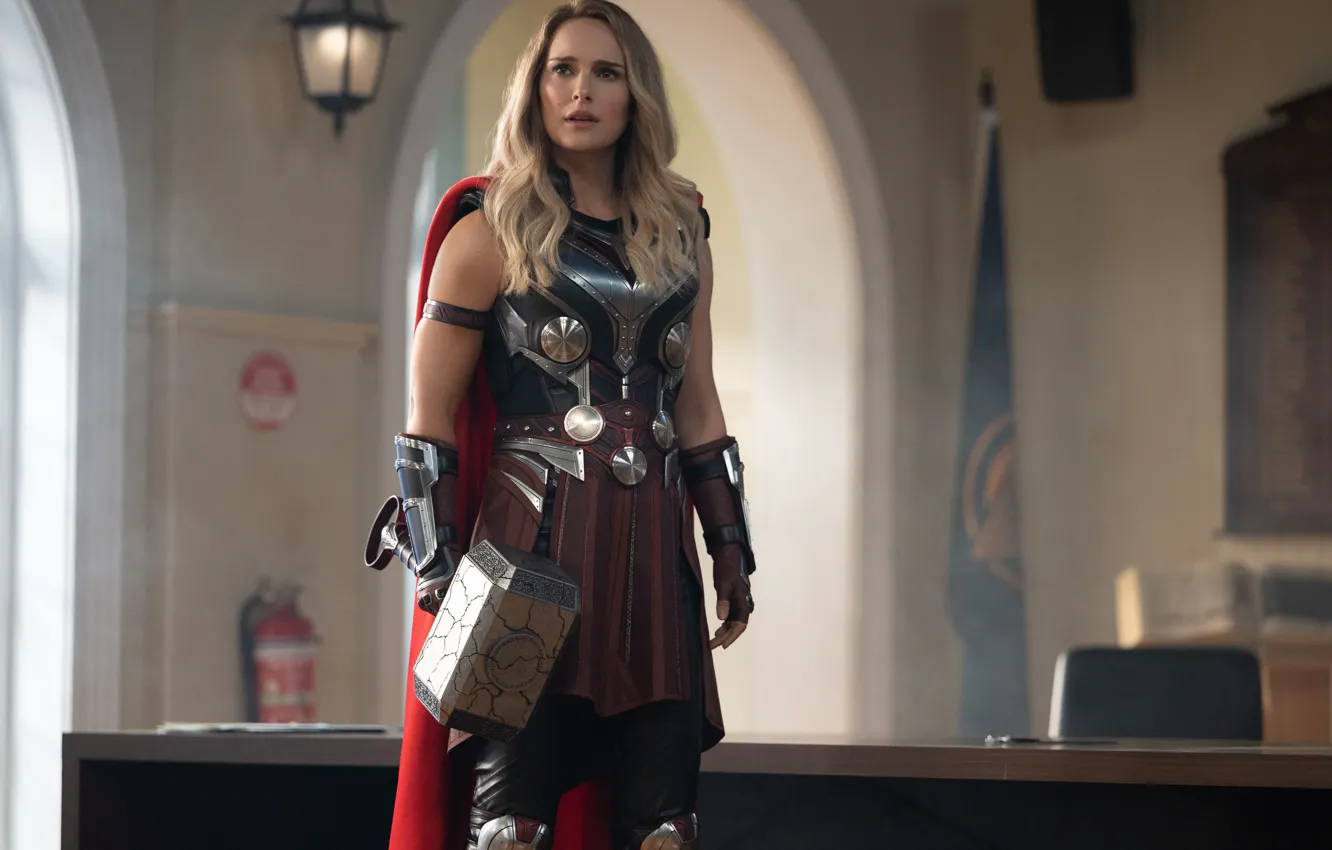 Photo wallpaper Natalie Portman, Thor, Jane Foster, Marvel Studios, Thor: Love and Thunder