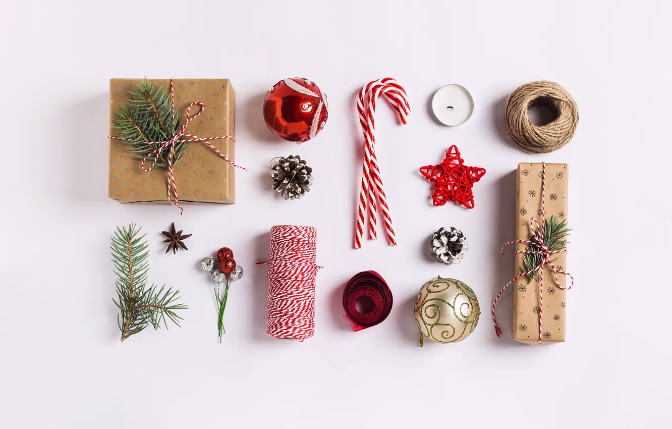 Photo wallpaper gift, new year, Christmas, Christmas, New Year, merry christmas, Xmas, gift