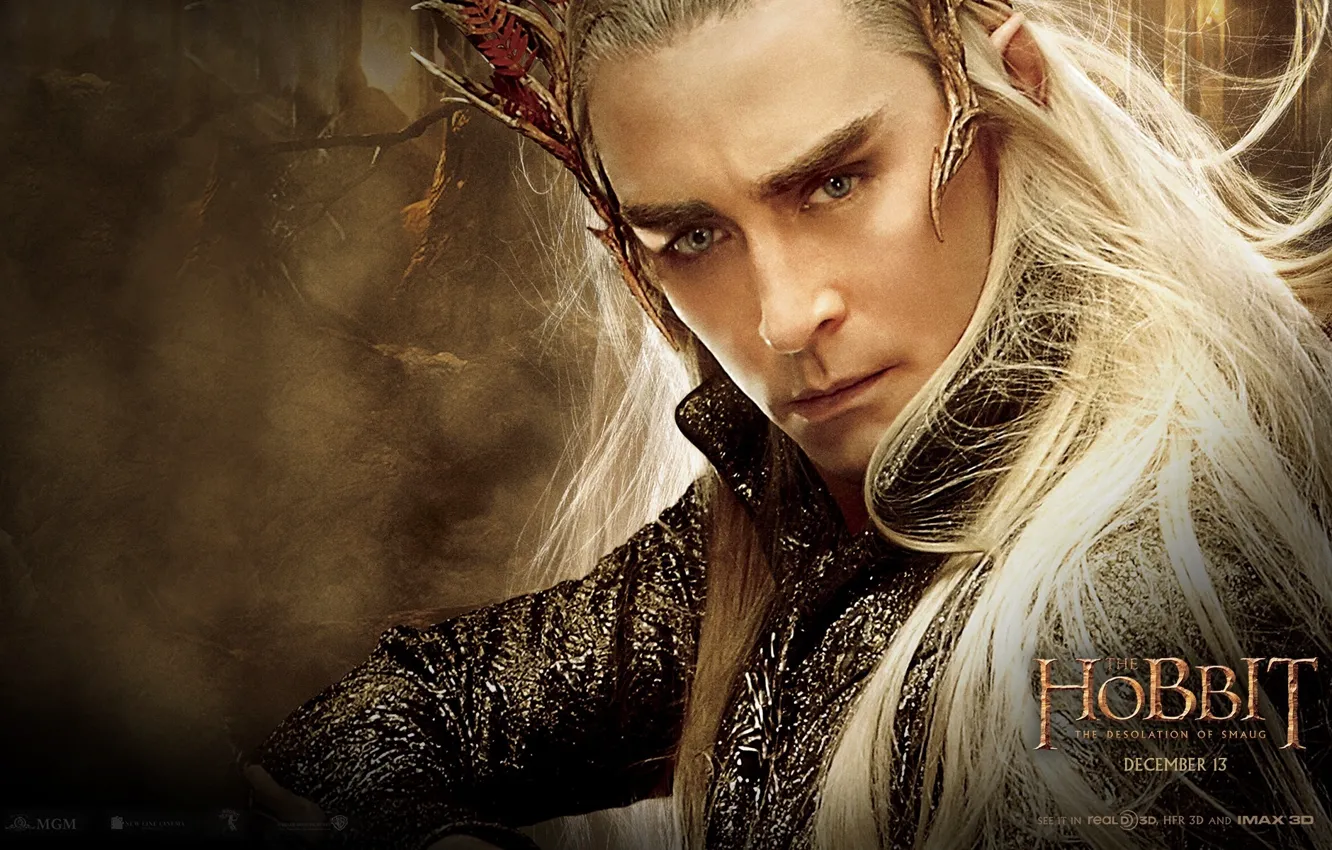Photo wallpaper elf, Lee pace, the desolation of Smaug, lee pace, hobbit: the desolation of smaug