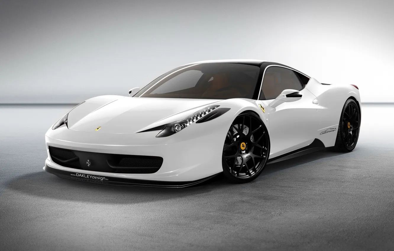 Photo wallpaper machine, tuning, Ferrari, Ferrari, 458, italia, design, Italy, rechange, oakley, supercar
