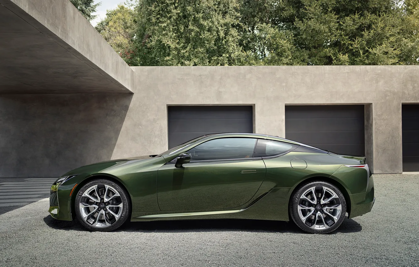 Photo wallpaper Lexus, side view, Limited Edition, LC 500, 2019