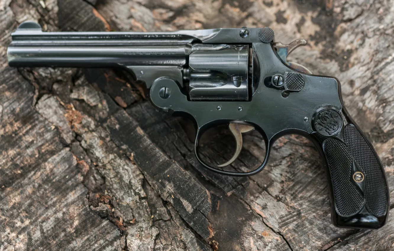 Photo wallpaper weapons, revolver, smith &ampamp; wesson