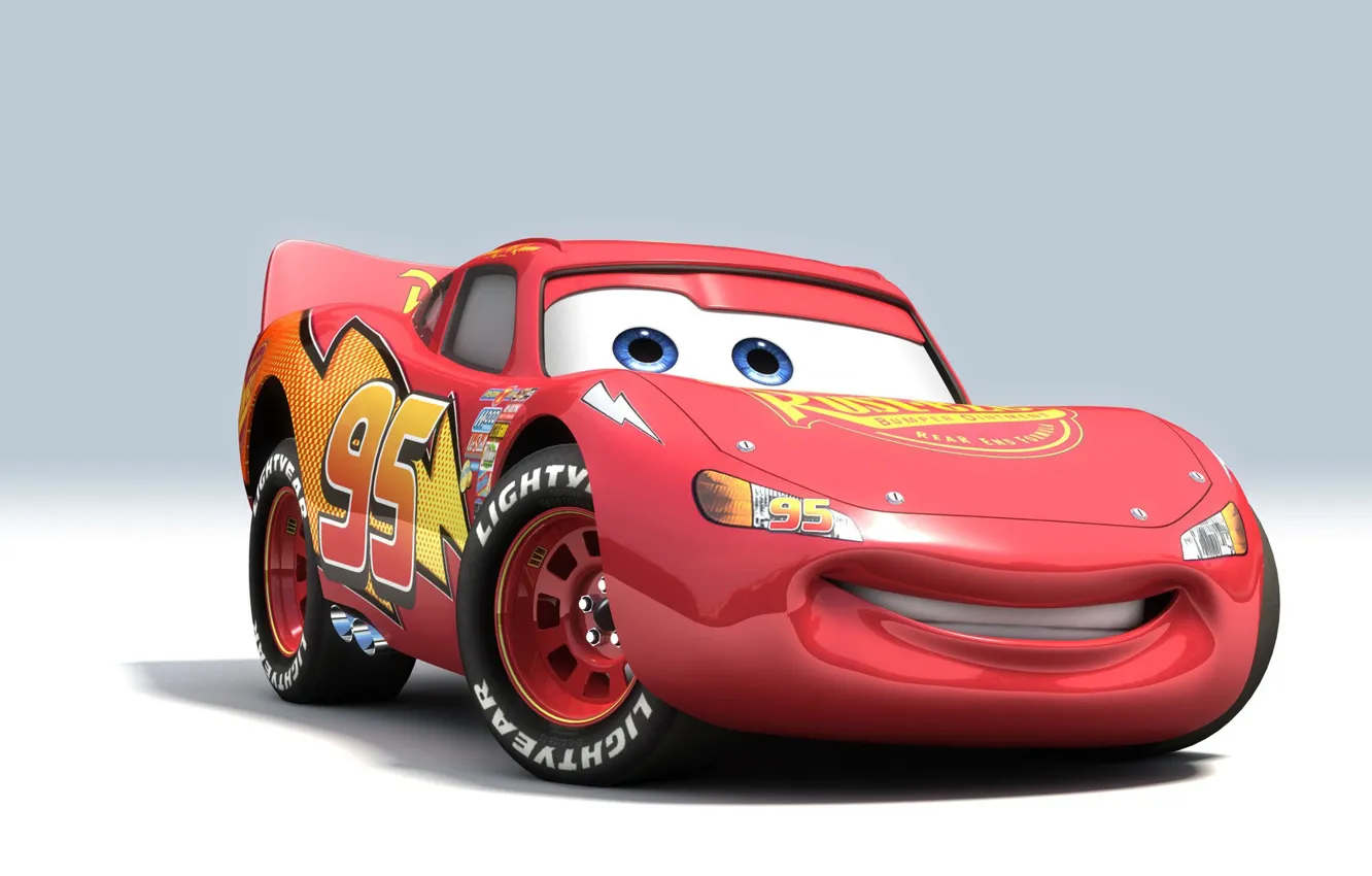 Photo wallpaper cars, Disney, Lightning McQueen, Mark Van Haitsma