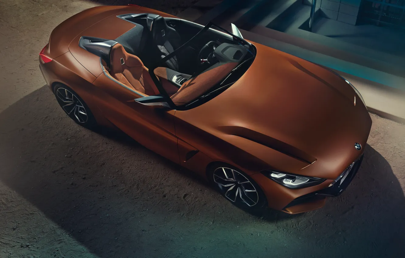 Photo wallpaper BMW, top, Roadster, 2017, Z4 Concept