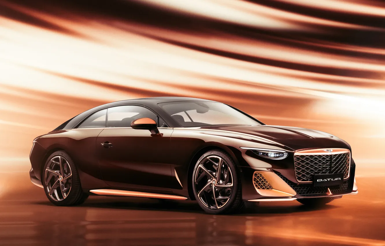 Photo wallpaper Bentley, black rose, Bath