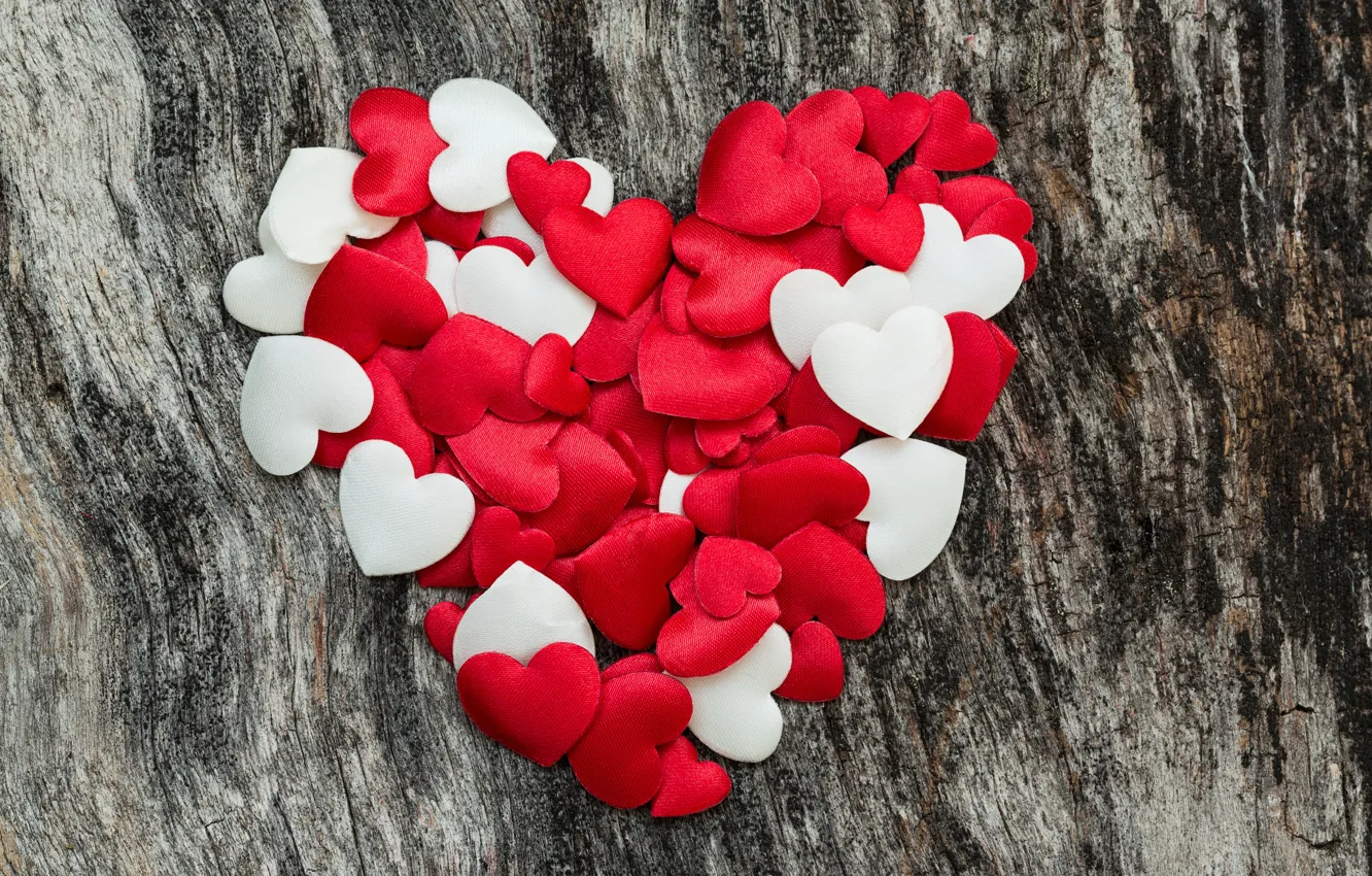 Photo wallpaper love, heart, hearts, love, heart, wood, romantic, Valentine's Day