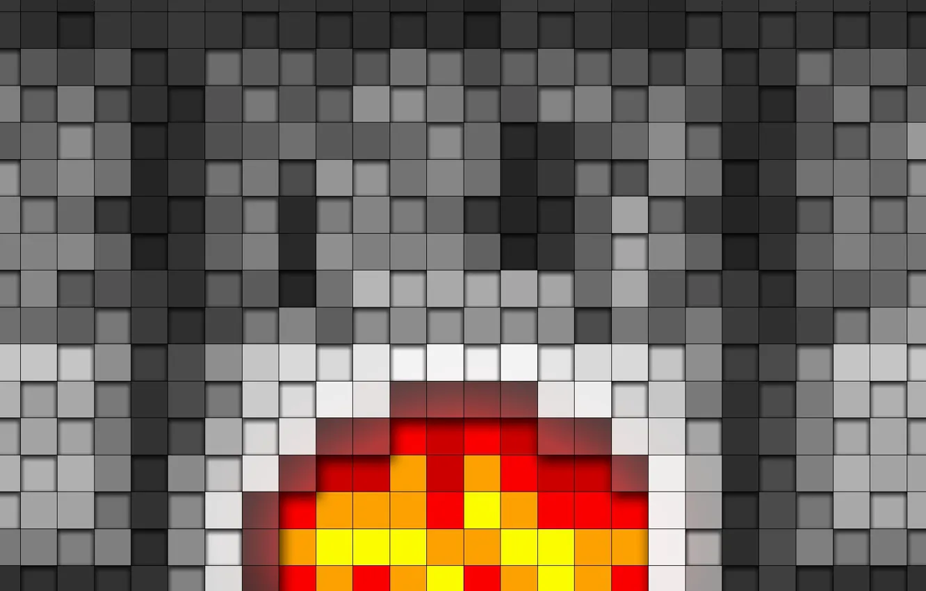 Photo wallpaper background, texture, squares, pixels