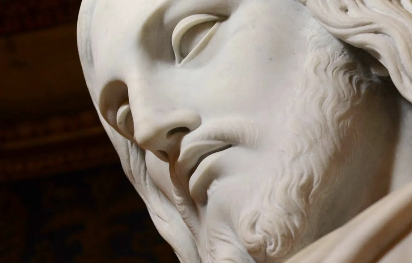 Photo wallpaper art, jesus christ, sculpture