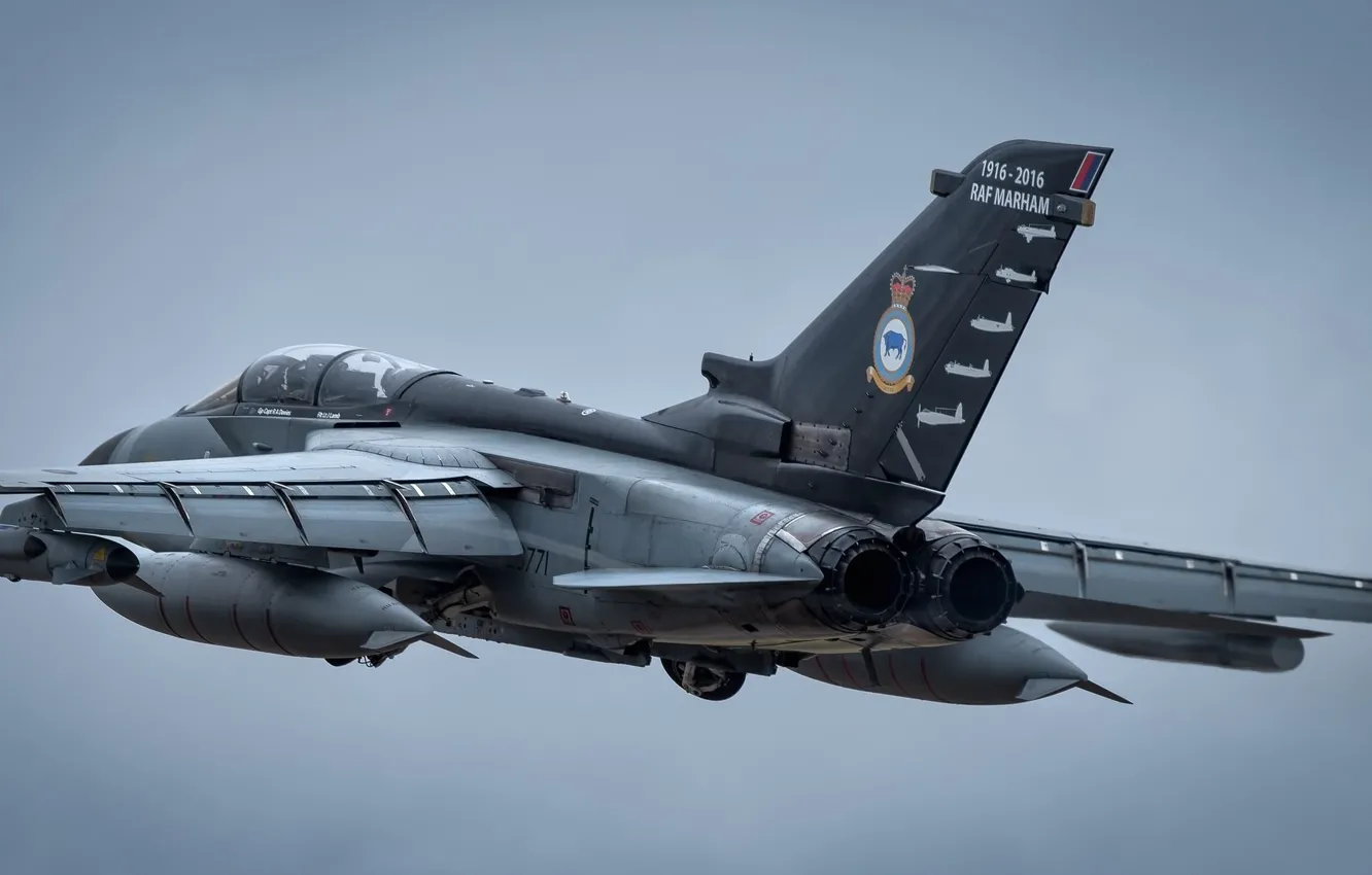 Photo wallpaper flight, flies, Tornado GR4, combat aircraft