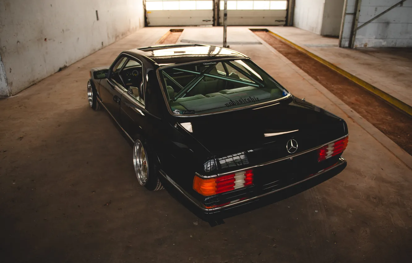 Photo wallpaper Coupe, w126, 560sec, facelift, c126