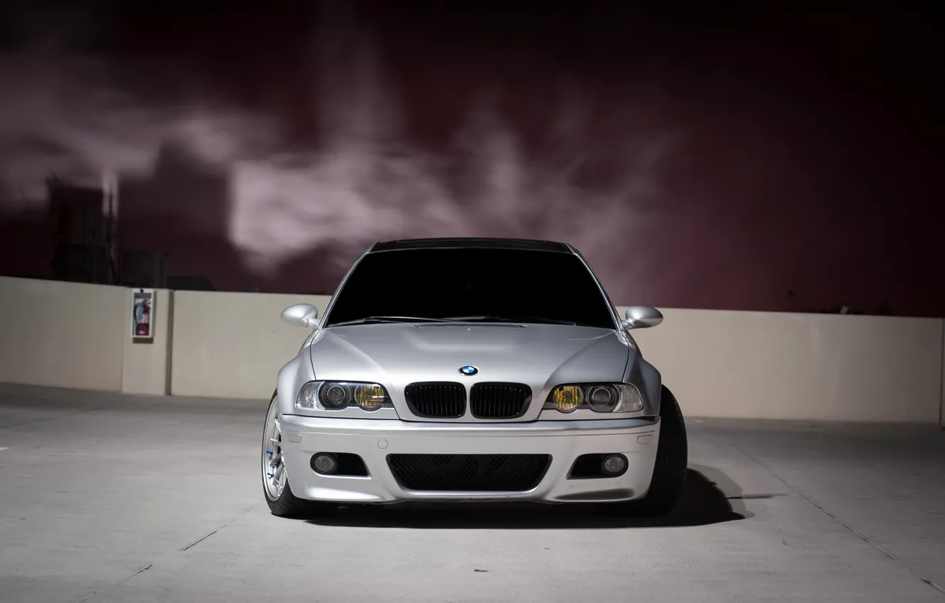 Photo wallpaper Sky, Night, E46, M3