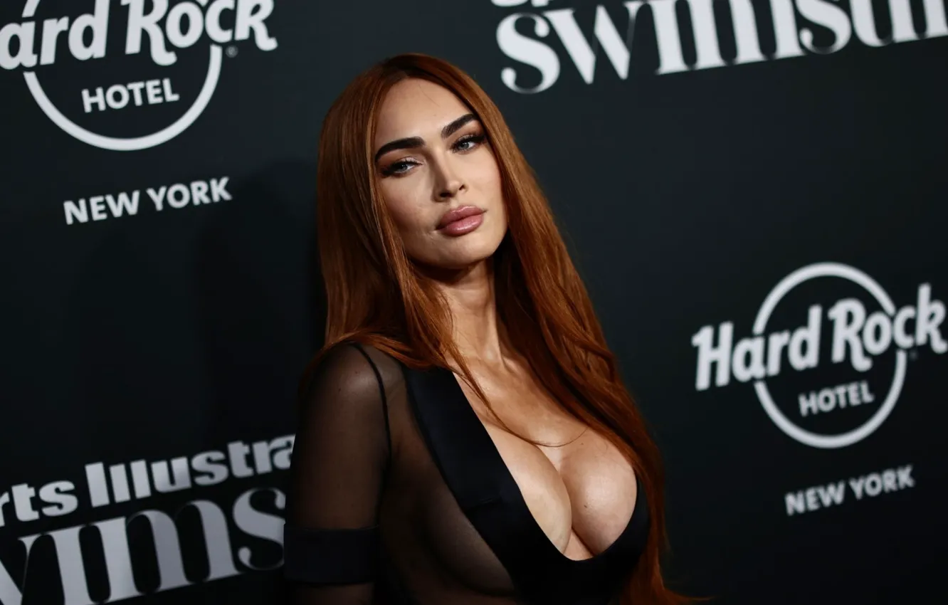 Photo wallpaper Megan Fox, Megan Fox, bust