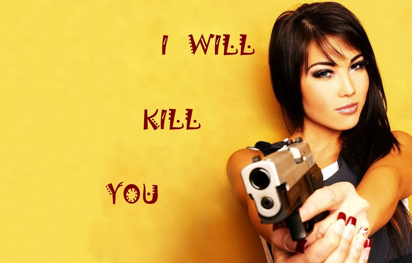 Photo wallpaper kill, you, will
