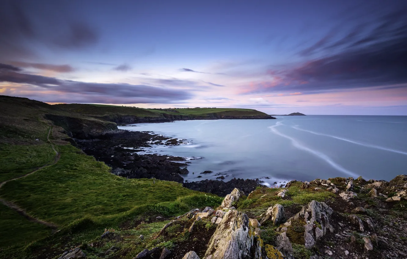 Photo wallpaper coast, Ireland, Ireland