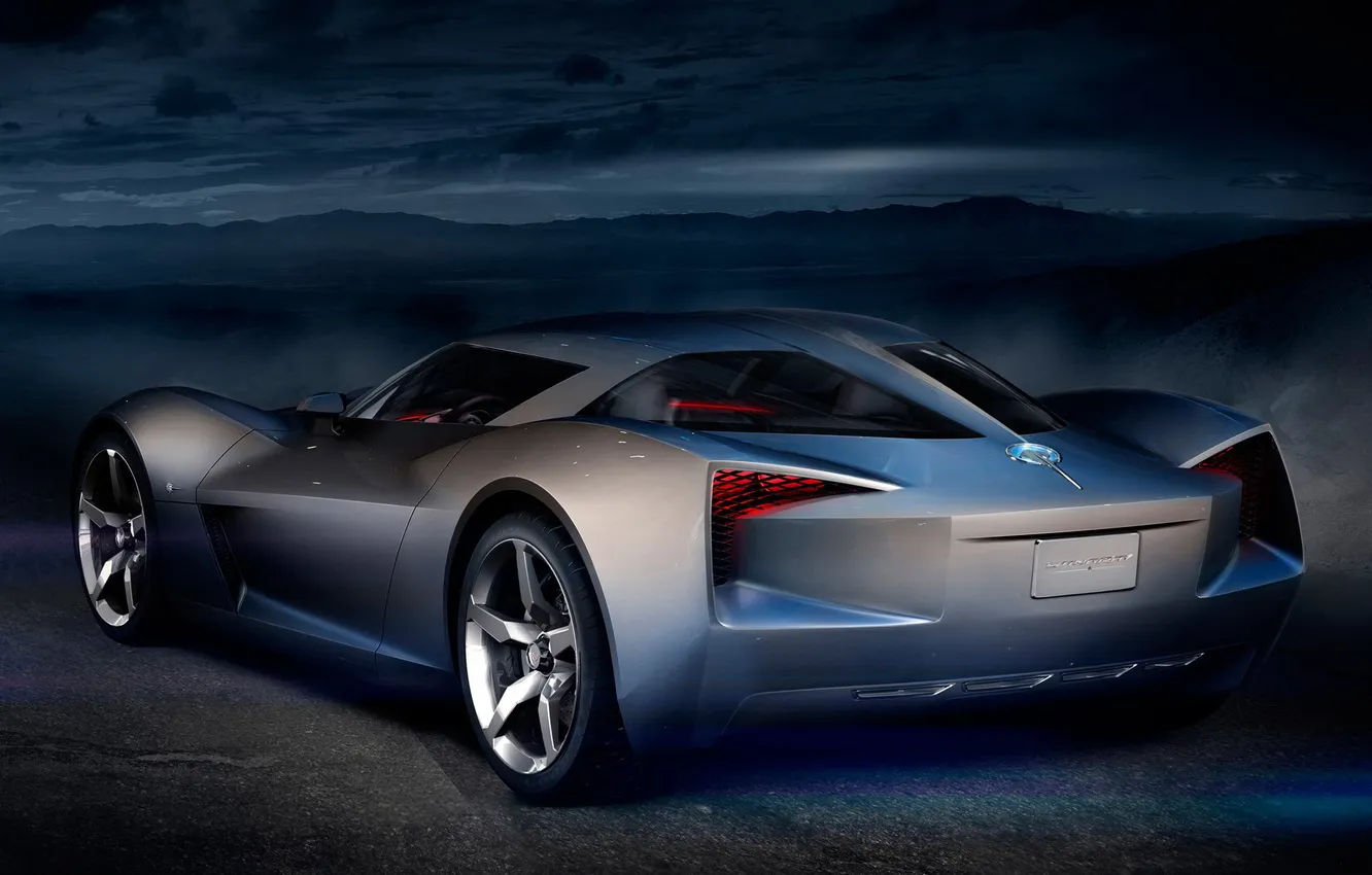 Photo wallpaper grey, Shine, coating