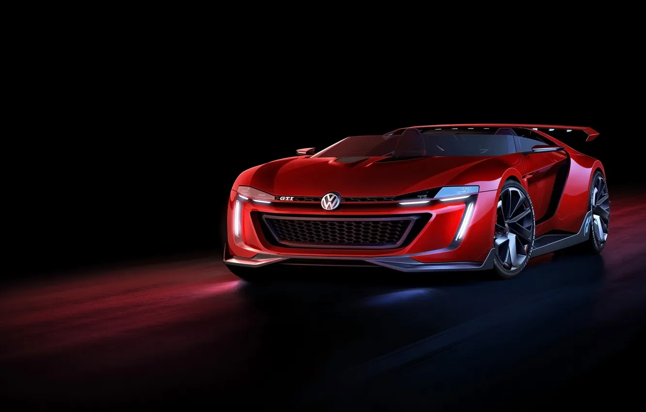 Photo wallpaper machine, auto, Roadster, Volkswagen, auto, GTI, 2014