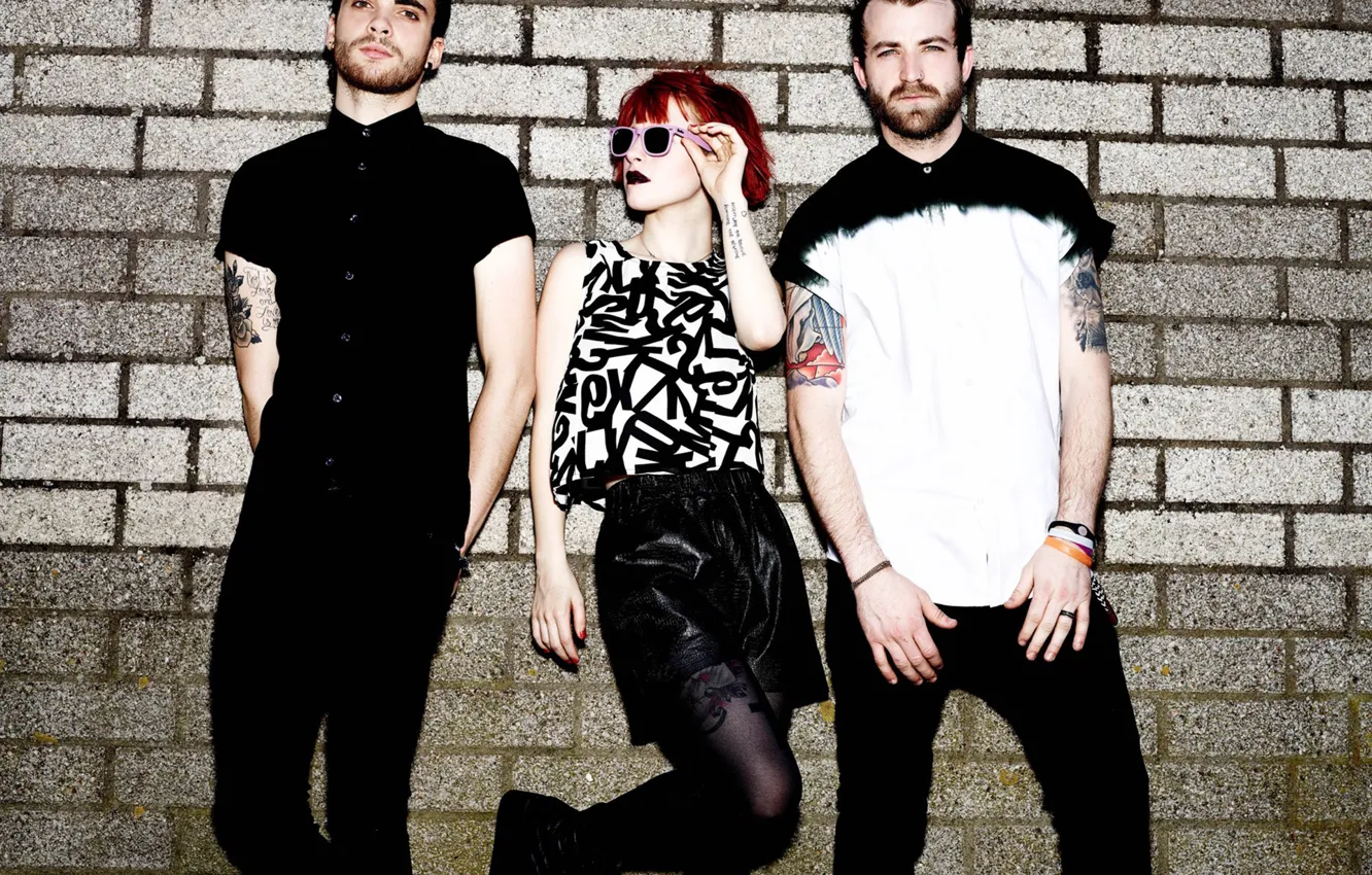 Photo wallpaper look, style, group, glasses, photographer, rock, Hayley Williams, Paramore