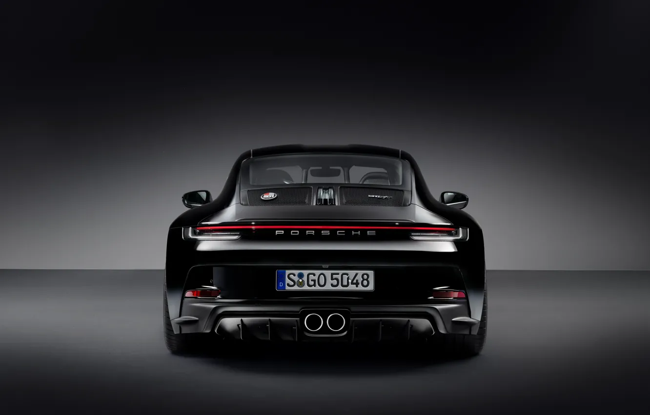 Photo wallpaper 911, Porsche, rear view, Porsche 911 S/T