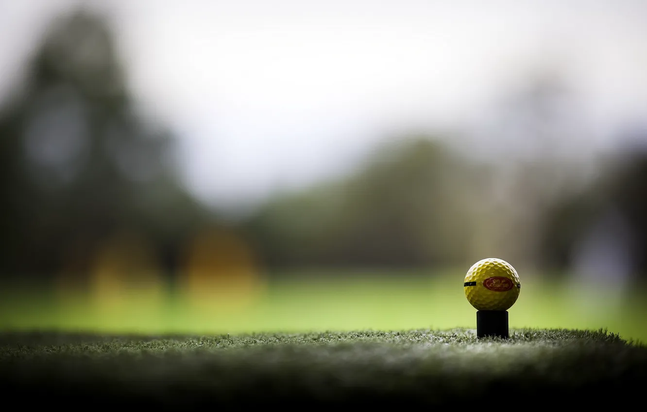 Photo wallpaper sport, golf, ball