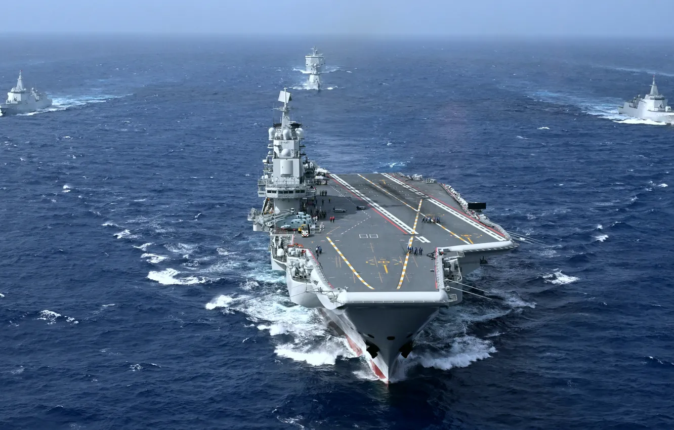 Photo wallpaper China, the carrier, liaoning, 2024
