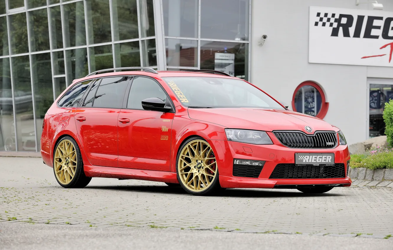 Photo wallpaper tuning, Skoda, universal, Rieger, 2014, Skoda, Combi, Octavia