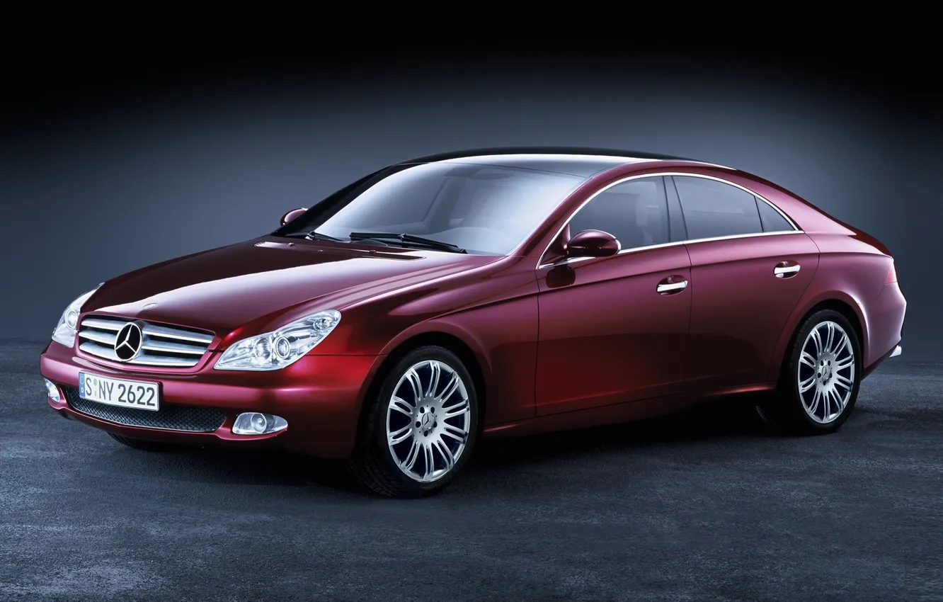 Photo wallpaper Mercedes-Benz, C219, Mercedes, cls-class