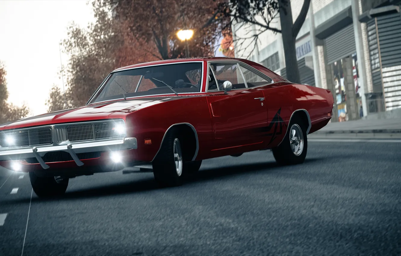 Photo wallpaper machine, street, Ubisoft, The Crew, Wild Run