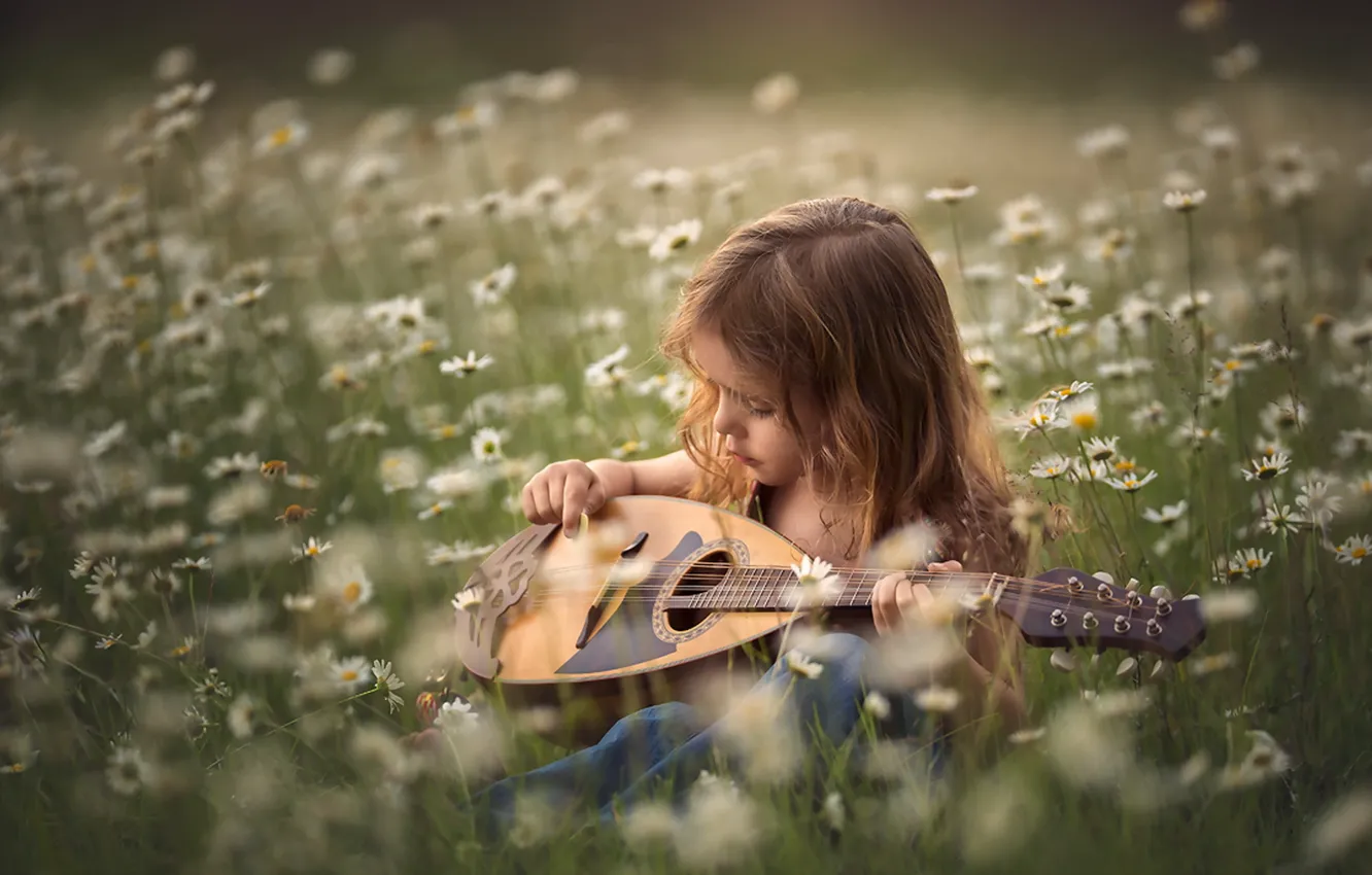 Photo wallpaper summer, music, girl
