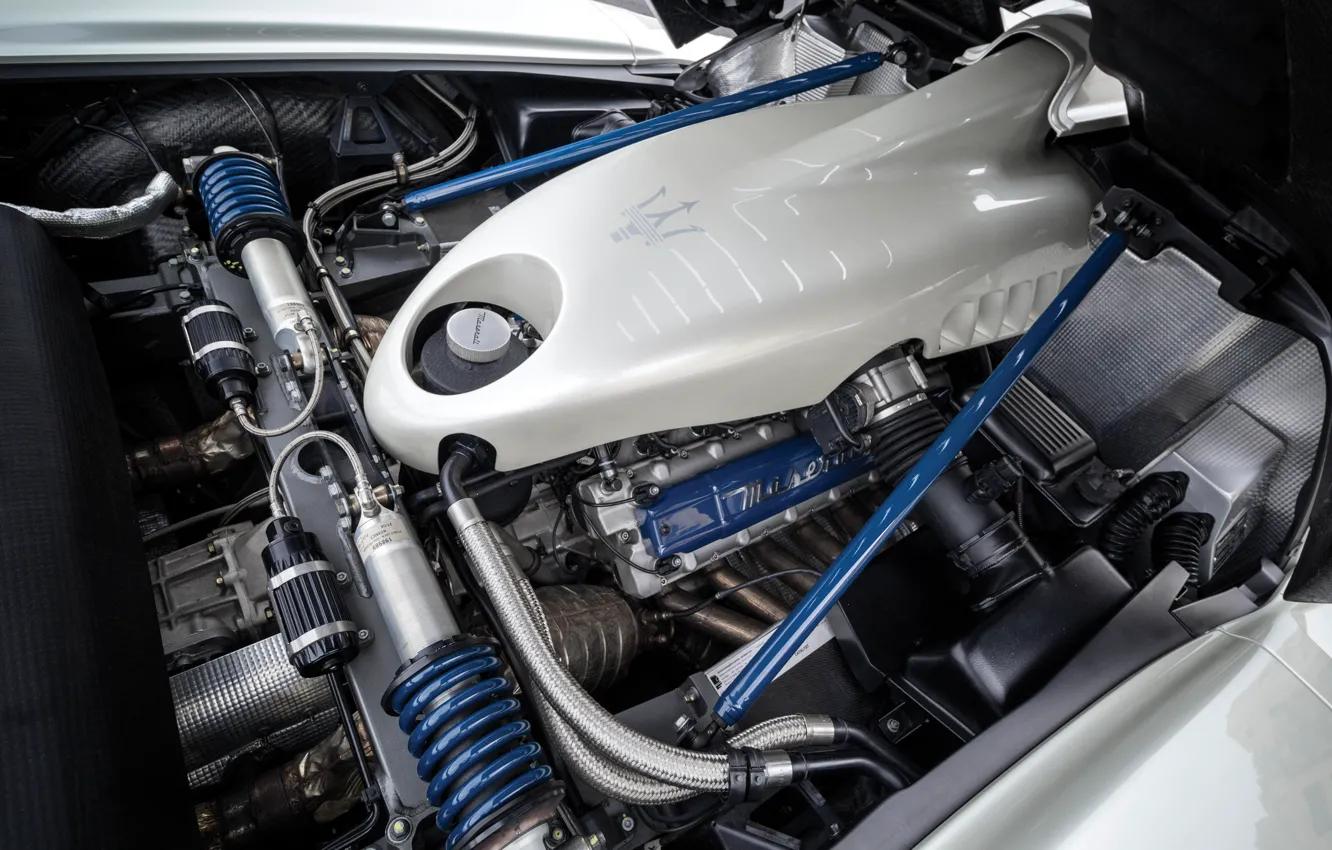 Photo wallpaper engine, Maserati, V12, MC12, Maserati MC12, powerplant