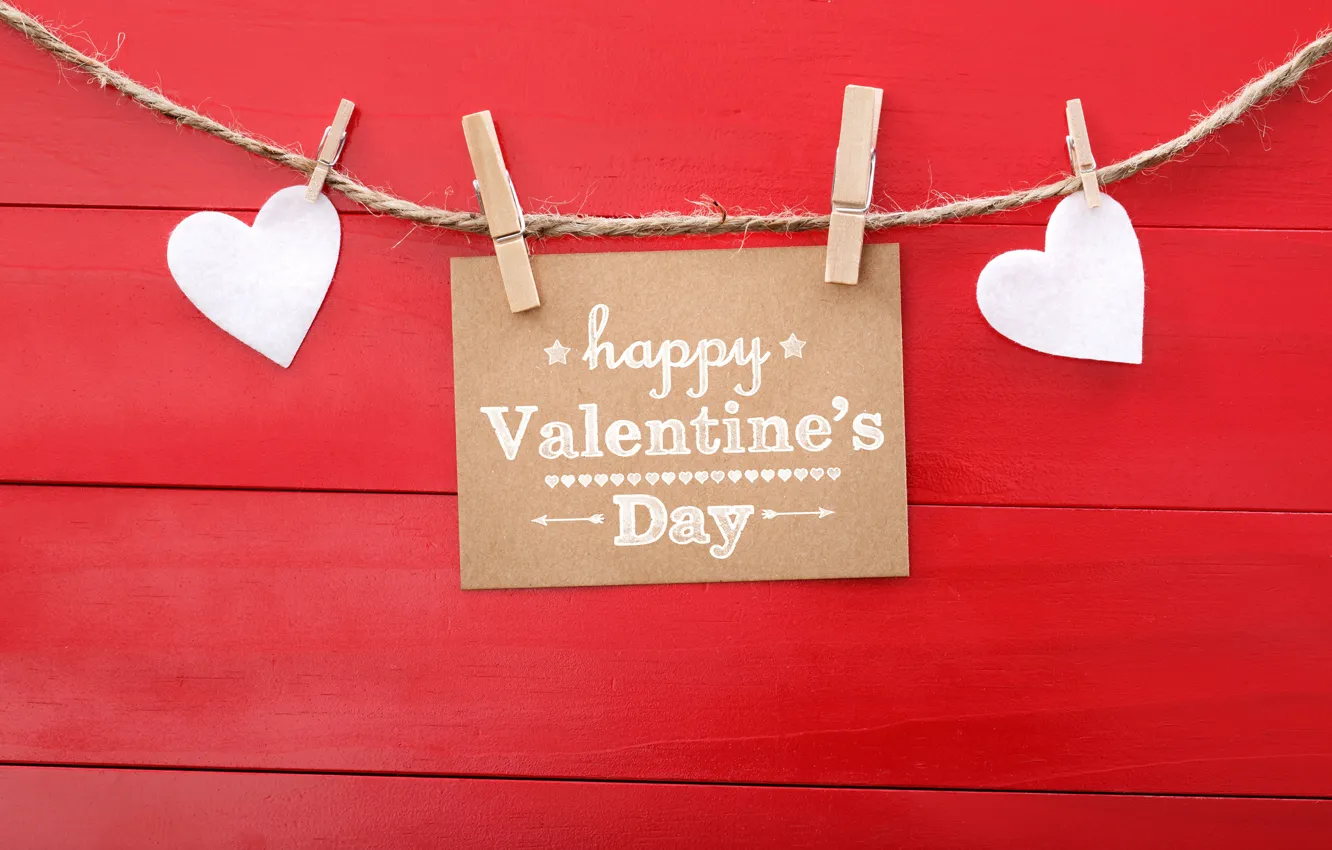 Photo wallpaper mood, holiday, the inscription, plate, heart, Board, rope, hearts