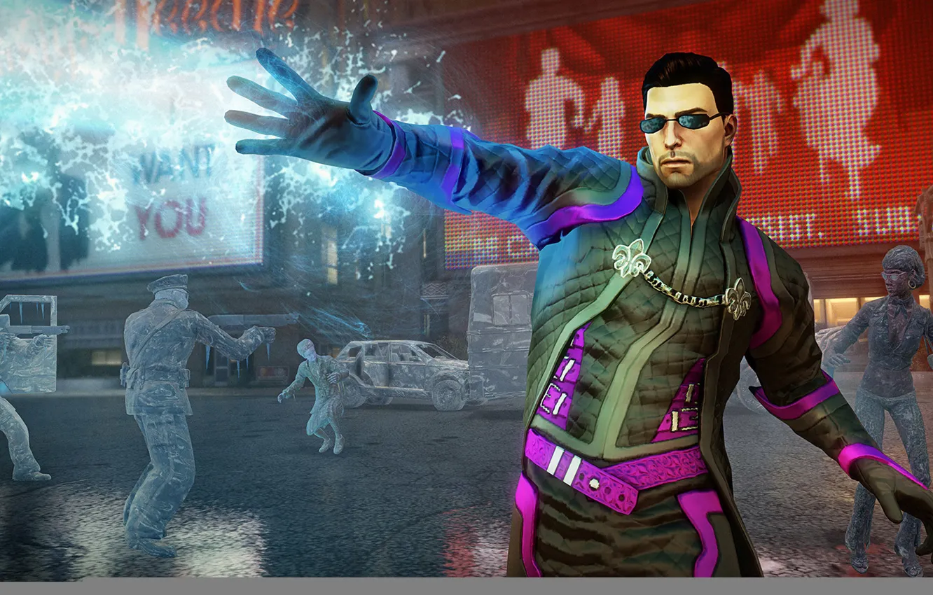 Photo wallpaper PS3, Xbox 360, Saints Row IV