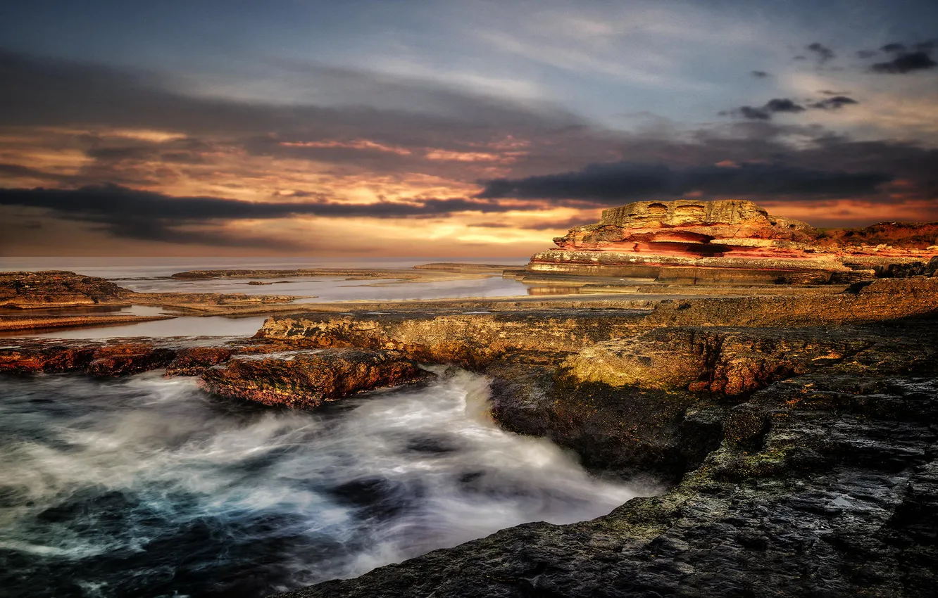 Photo wallpaper sea, rocks, Turkey, Kefken