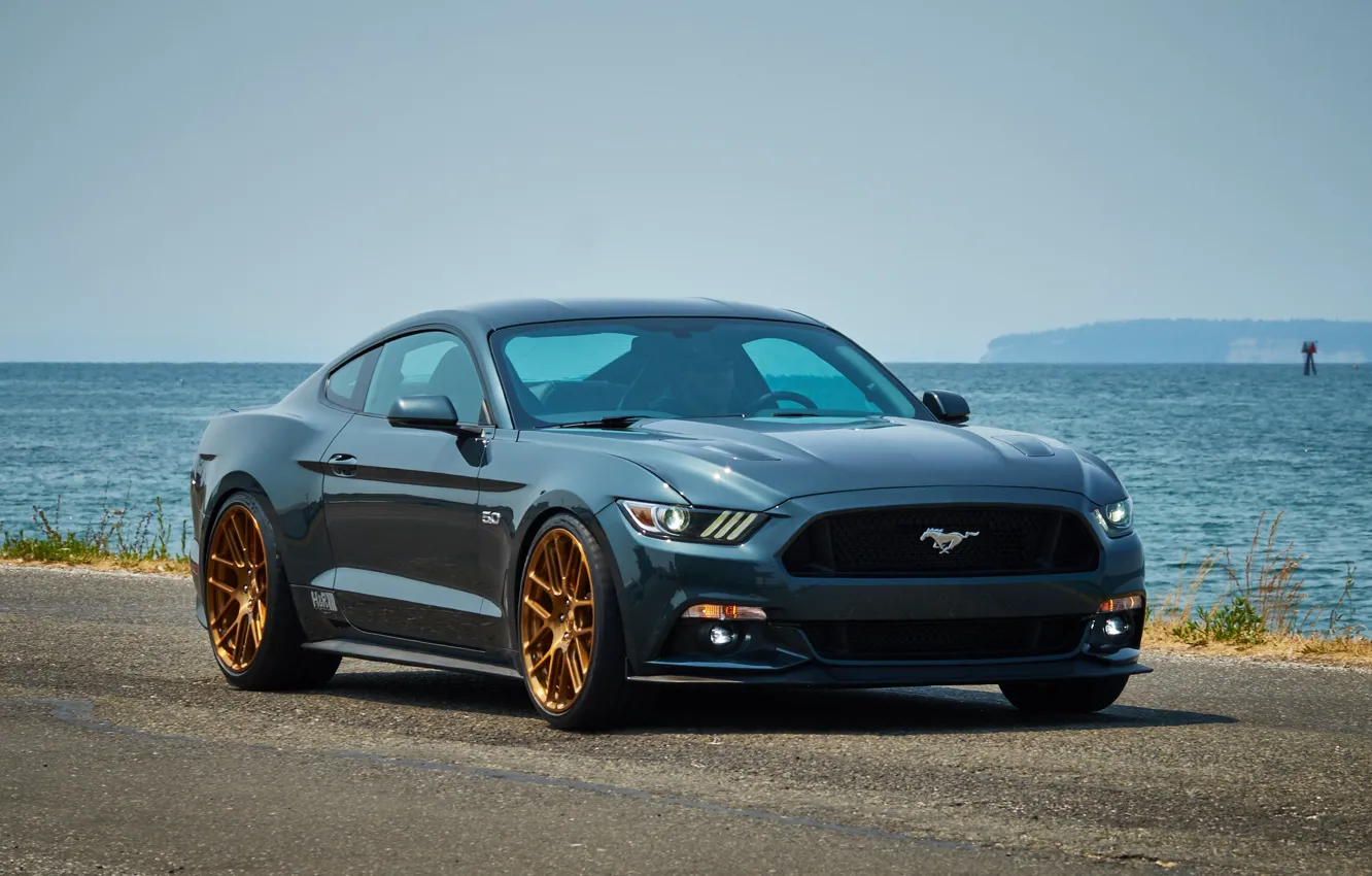 Photo wallpaper Mustang, Ford, Wheels, Forgeline, SE1