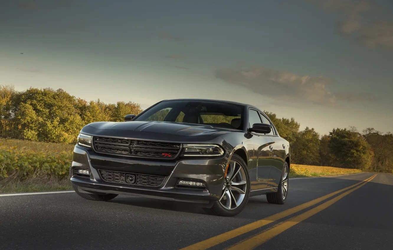 Photo wallpaper Dodge, Charger, R/T, 2015